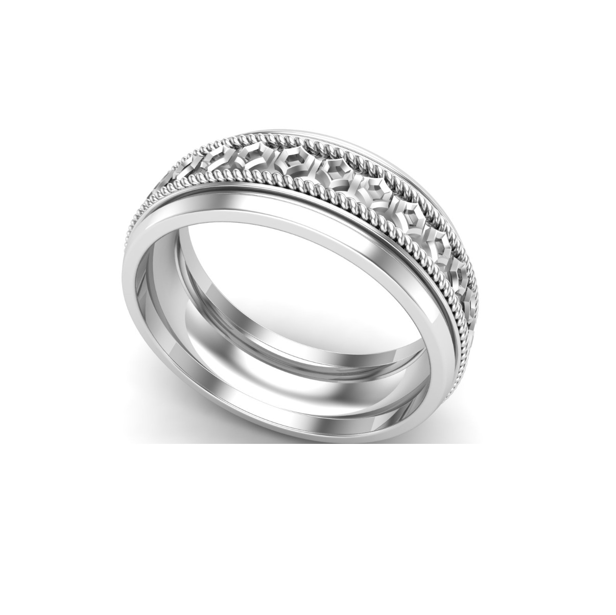 Bague anneau argent Arthuria